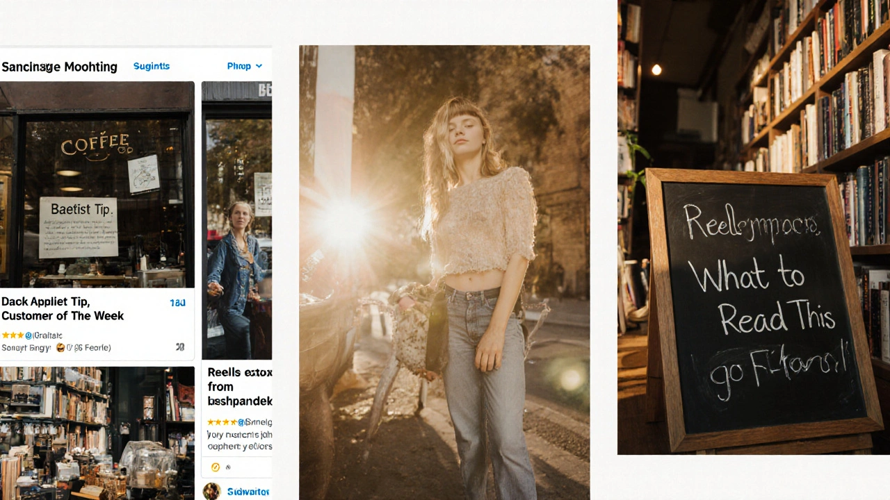 Three UK businesses using AI to create daily themed social media posts.